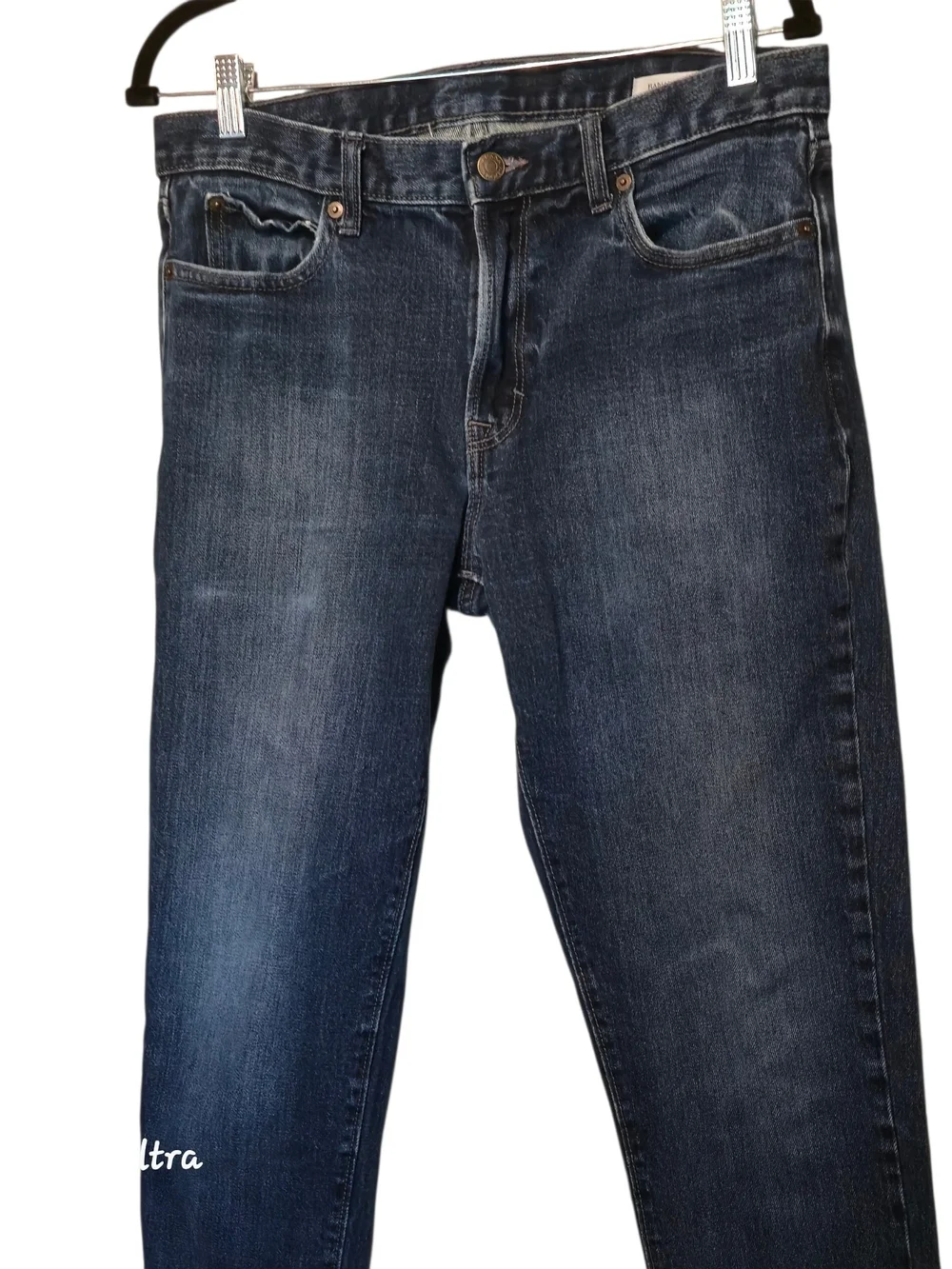 Banana Republic Men's Slim Straight Jeans in Dark Indigo 32x34